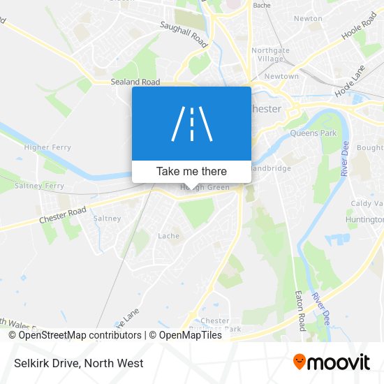 Selkirk Drive map