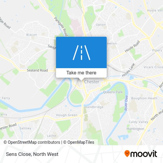 Sens Close map