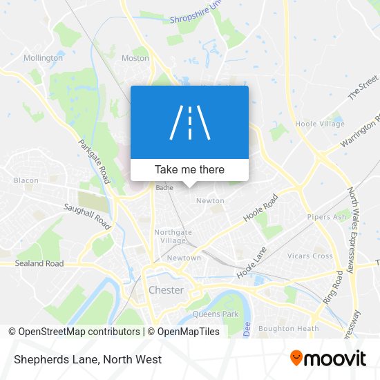 Shepherds Lane map