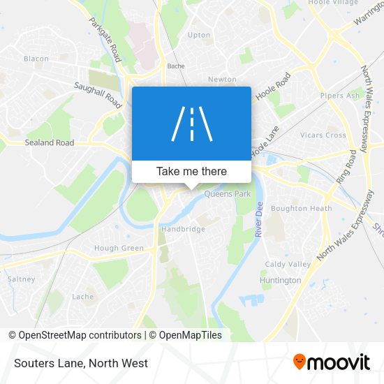 Souters Lane map