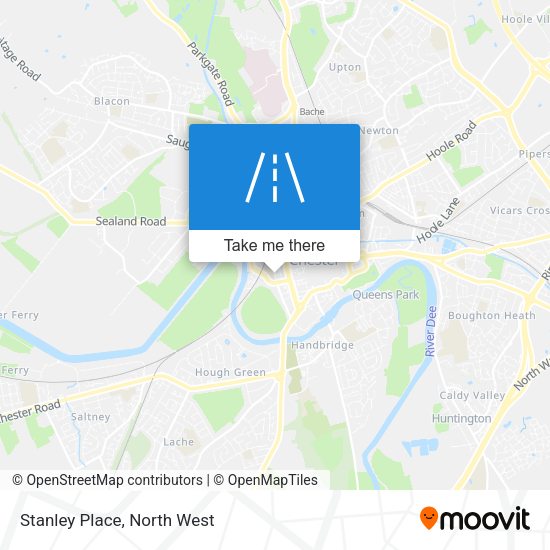 Stanley Place map