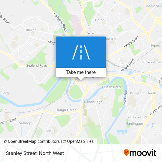 Stanley Street map