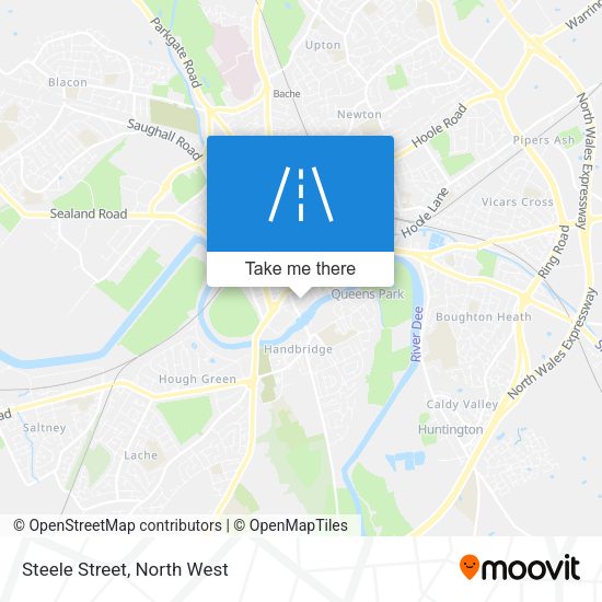 Steele Street map