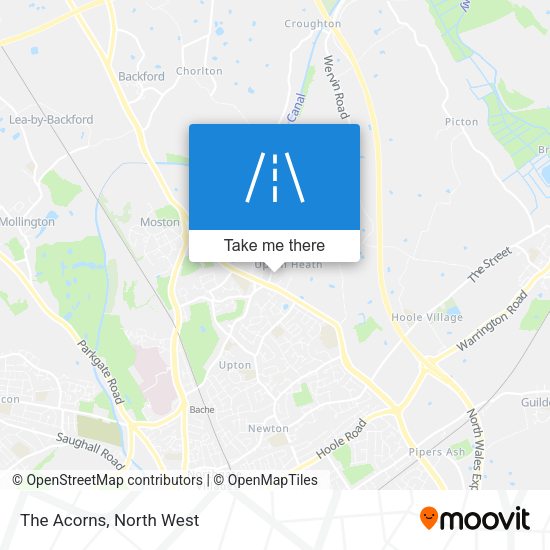 The Acorns map
