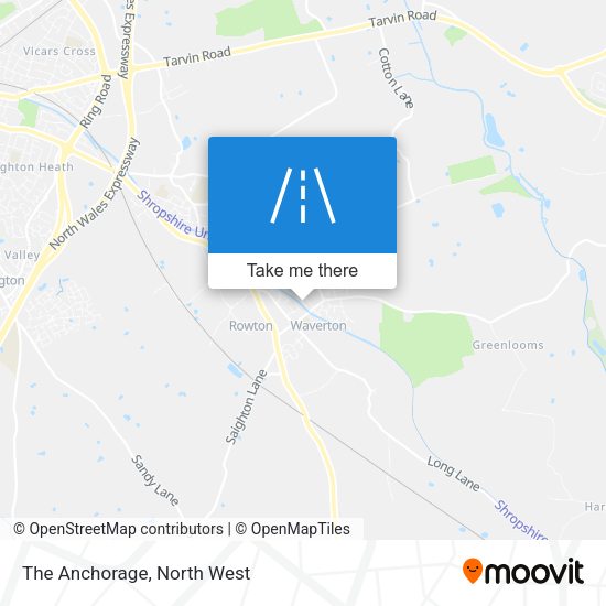 The Anchorage map
