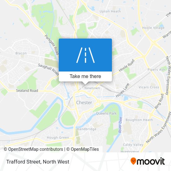 Trafford Street map