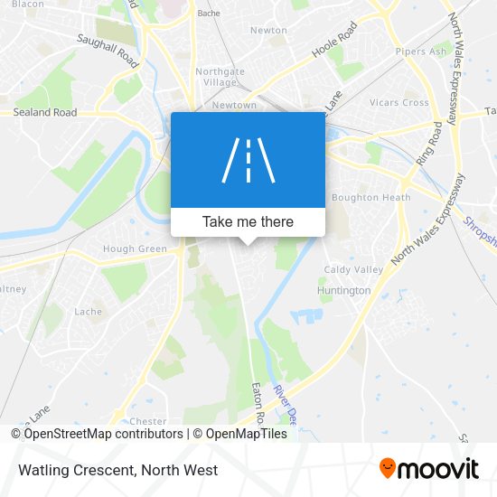 Watling Crescent map