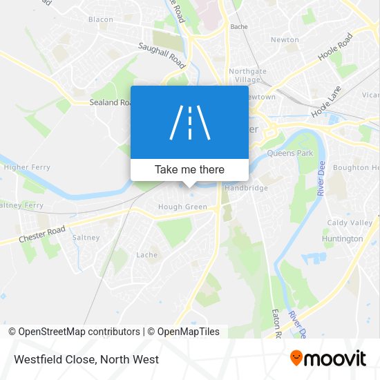 Westfield Close map