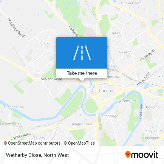Wetherby Close map