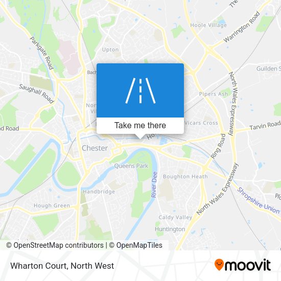 Wharton Court map
