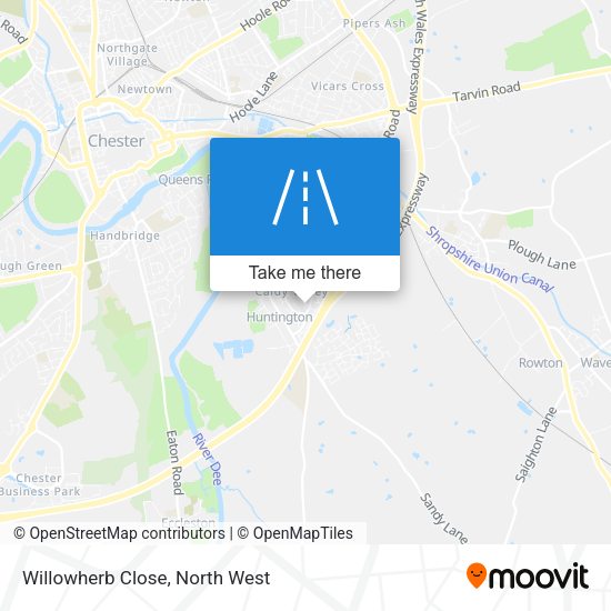 Willowherb Close map