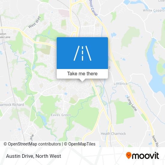 Austin Drive map