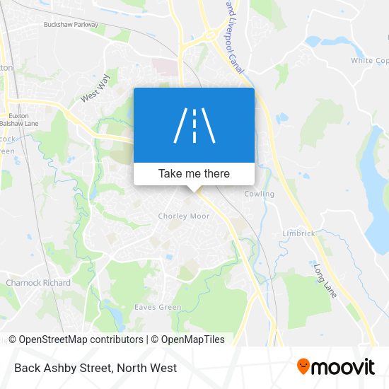Back Ashby Street map