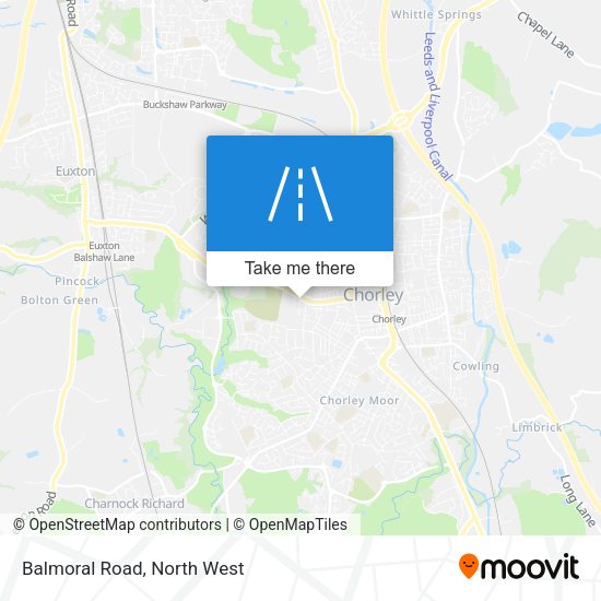 Balmoral Road map
