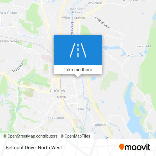 Belmont Drive map