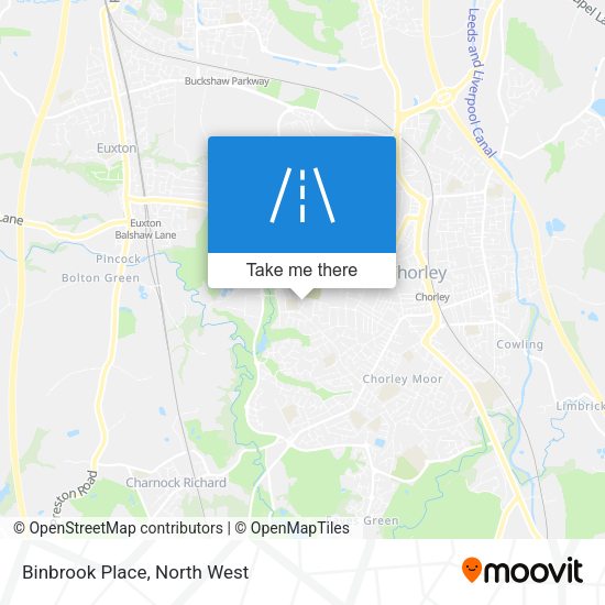 Binbrook Place map