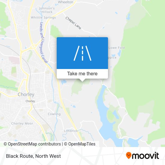 Black Route map