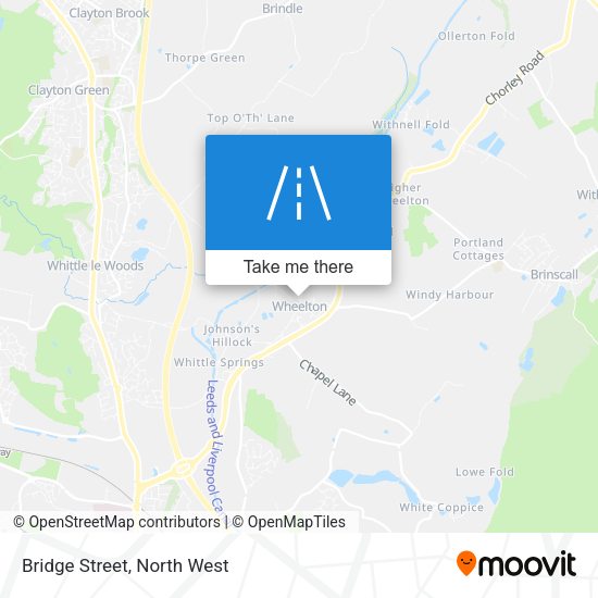 Bridge Street map