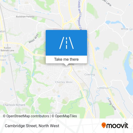 Cambridge Street map