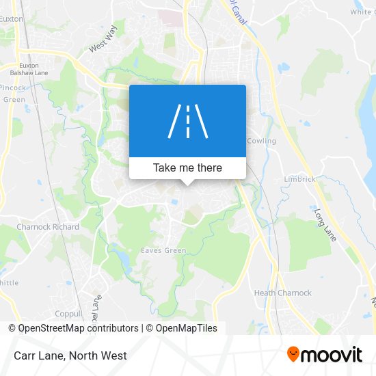 Carr Lane map