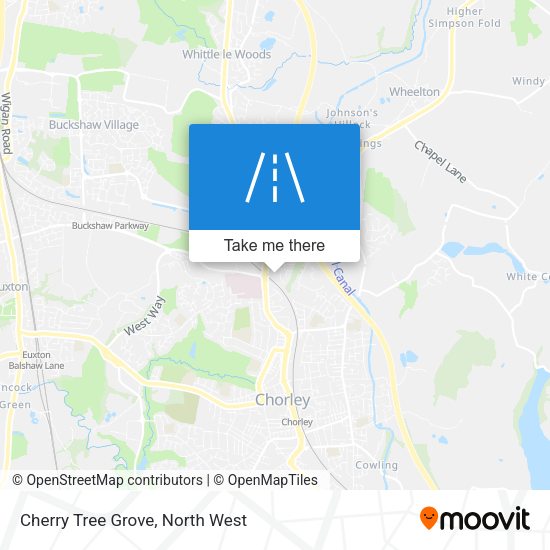 Cherry Tree Grove map
