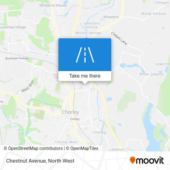 Chestnut Avenue map