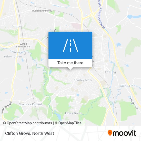 Clifton Grove map