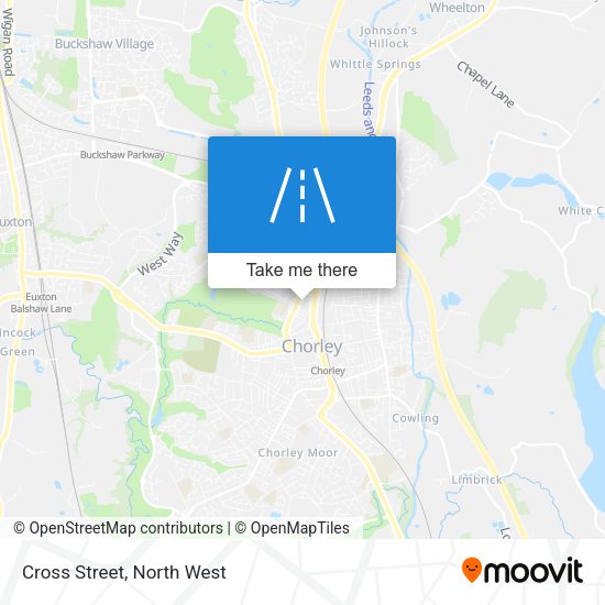 Cross Street map