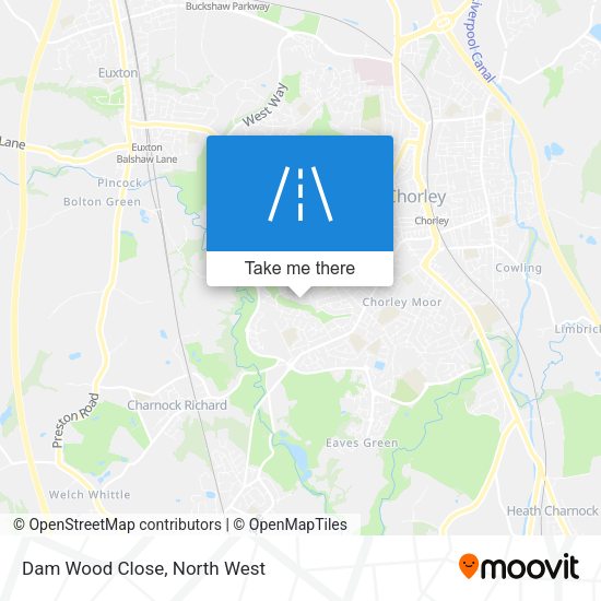 Dam Wood Close map
