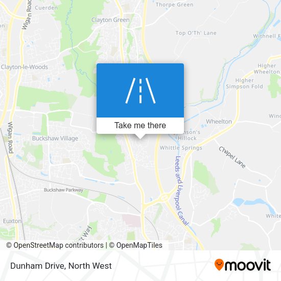 Dunham Drive map