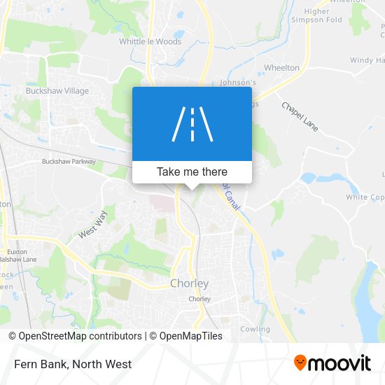 Fern Bank map