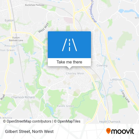 Gilbert Street map