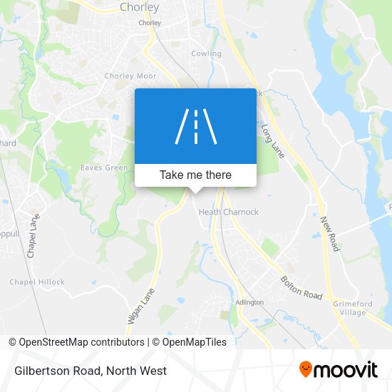 Gilbertson Road map