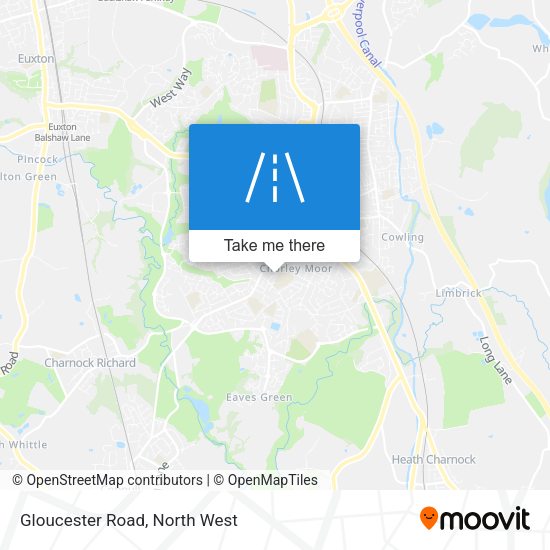 Gloucester Road map