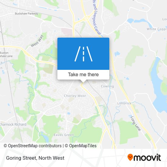 Goring Street map