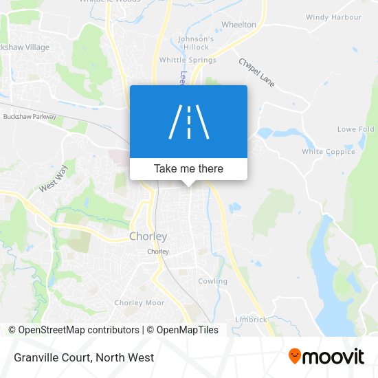 Granville Court map