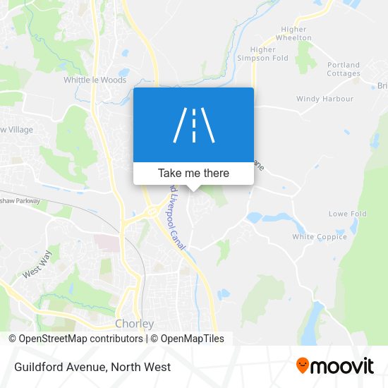 Guildford Avenue map
