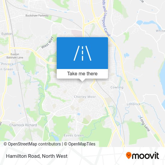 Hamilton Road map