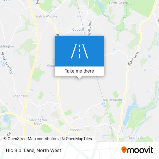 Hic Bibi Lane map