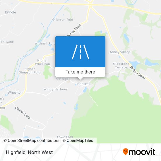 Highfield map