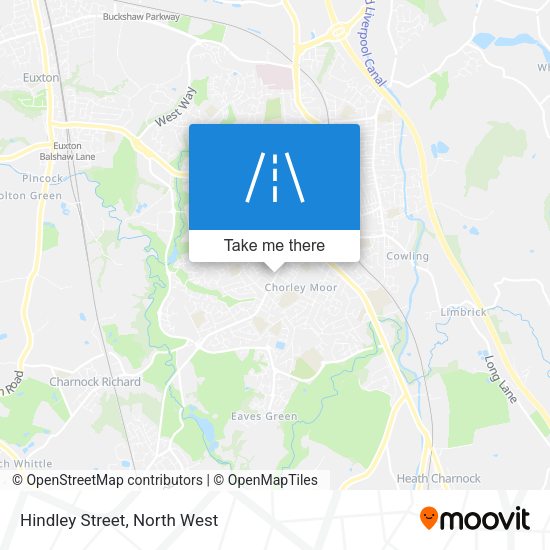 Hindley Street map
