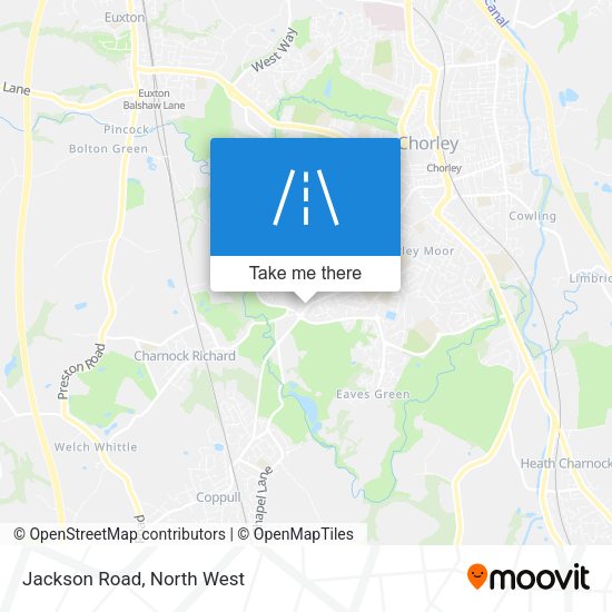 Jackson Road map