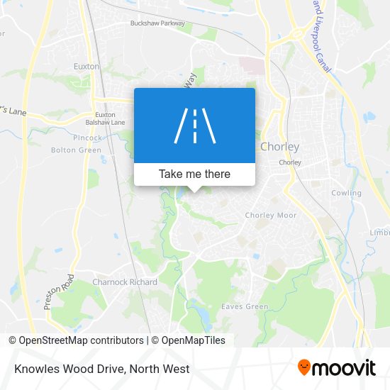 Knowles Wood Drive map