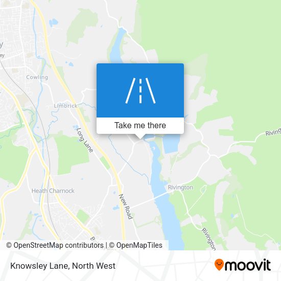 Knowsley Lane map