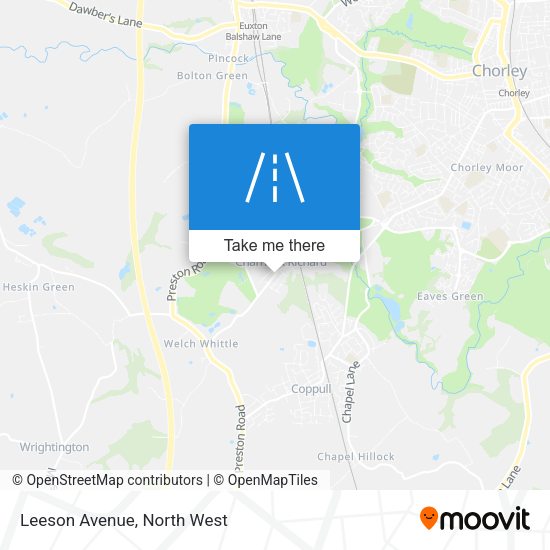 Leeson Avenue map