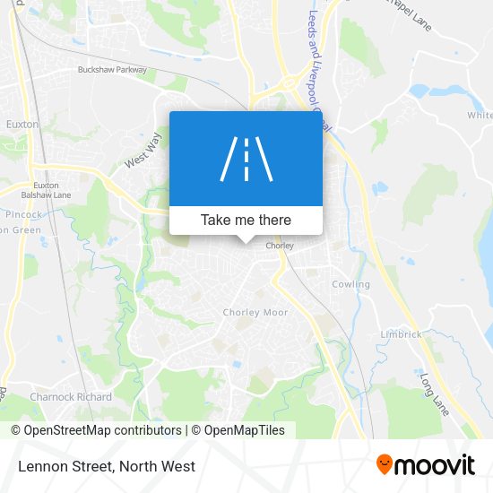 Lennon Street map