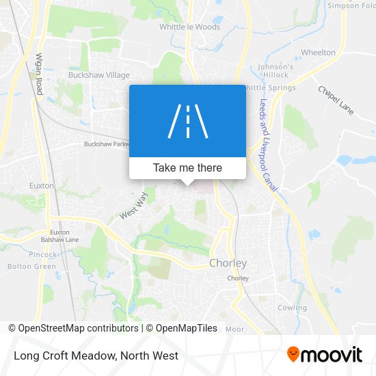 Long Croft Meadow map