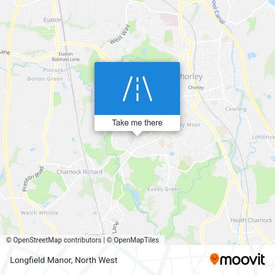 Longfield Manor map