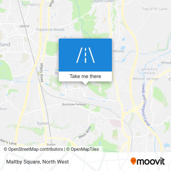 Maltby Square map