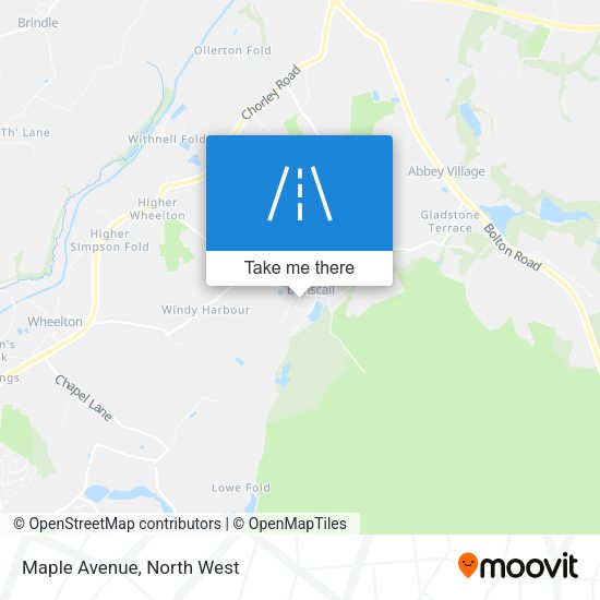 Maple Avenue map